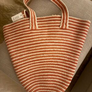Mersea Paloma Striped Cece Tote